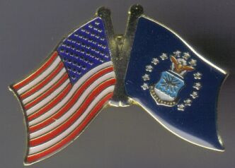 pin 4936 Air Force with American Flags